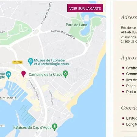 Res St-clair - Centre Port, Climatisation, Wifi . Agde